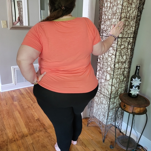 Calvin Klein Pink Pocket Gold Collar Shirt Size 2X - Picture 4 of 9